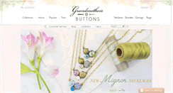 Desktop Screenshot of grandmothersbuttons.com